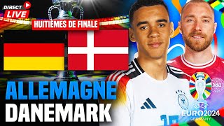 🔴ALLEMAGNE  DANEMARK 20 🔥HUITIEME DE FINALE euro 2024 [upl. by Otto]