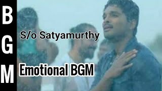 Son of Satyamurthy Emotional BGM ringtone Music Allu Arjun Samantha Adha SharmaDSP [upl. by Aleina]