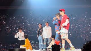 220409  FANCAM  FINAL MENT  BTS PTD Las Vegas  Day 2  Allegiant  4K 직캠 [upl. by Jueta673]