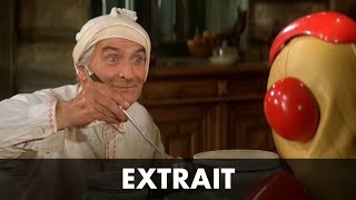 LA SOUPE AUX CHOUX  Extrait 2  Louis de Funès  Jacques Villeret [upl. by Crary]