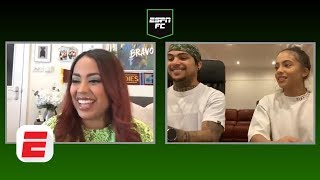 The Great British Quiz DeAndre Yedlin vs girlfriend Crystal Rodriguez  ESPN FC [upl. by Neliak]