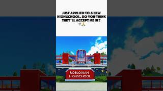 I heard the acceptance rate is very low🥹 roblox fyp foryou robloxshorts robloxmemes nostalgia [upl. by Llesram]