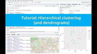 Tutorial Hierarchical clustering in R [upl. by Menell]