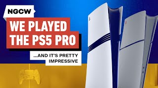 We Played the PS5 Pro  And It’s Pretty Impressive [upl. by Langley749]