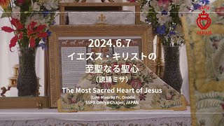 202467 イエズス・キリストの至聖なる聖心 読誦ミサ The Most Sacred Heart of Jesus SSPX JAPAN [upl. by Tray]