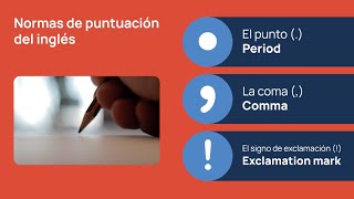 Signos de puntuación en INGLÉS ¿Los conoces  CVA [upl. by Maiocco]