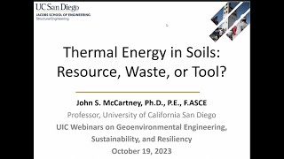 Thermal Energy in Soils Resource Waste or Tool [upl. by Harmonia]