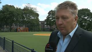 Aftrap renovatie Cruyff Court Stadspolders [upl. by Kruse]