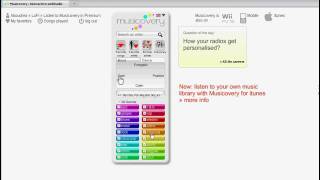 musicovery tutorial [upl. by Owena701]