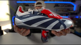 UNBOXING THE ADIDAS PREDATOR ELITE FT ROTEIRO FOOTBALL BOOTS CLEATS [upl. by Alliuqal505]