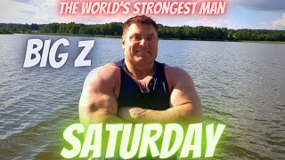 One Week With Worlds Strongest man Big Z Saturday [upl. by Anai547]