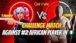 😱 2 World Player from Nigeria Challenged me to 1v1 🔥SWERVEtammyYT vs LOBBY 🇳🇬 [upl. by Danforth]