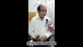 Dr Deepak V Golwalkars Interview for Coronavirus [upl. by Jaquelyn]