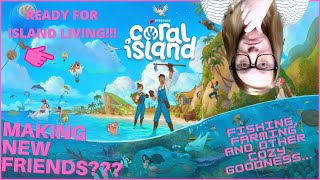 Cozy Saturday Stream Play Coral Island w me [upl. by Lessig]