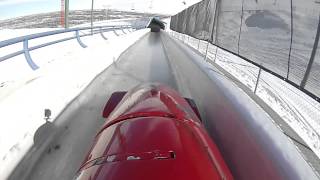 Bobsled Pilot POV Calgary [upl. by Sternick]