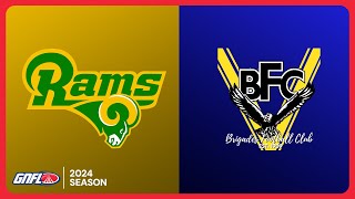 Northampton v Brigades Preliminary Final Season 2024  Great Northern Football League [upl. by Nikal]