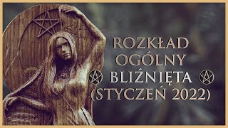 ♊ BLIŹNIĘTA  Rozkład Ogólny Tarot Styczeń 2022 [upl. by Ahsilac162]