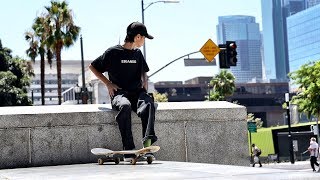 LA SKATE LIFE OF A FOREIGN JAPANESE KID [upl. by Adlesirhc]