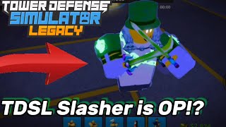 New Shredder is Op in Tds Legacy  Roblox Tower Defense Simulator [upl. by Artenra]