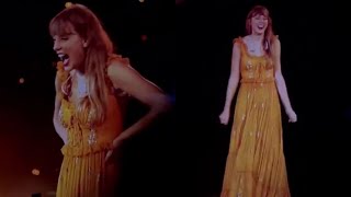 Taylor Swift REACTS To Another AMAZING Standing Ovation On Last Show🥹 [upl. by Lanoil]