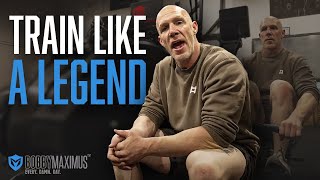 TRAIN LIKE A LEGEND  One of the best workouts by Bobby Maximus PERFECT BEGINNER Rowing Workout [upl. by Nesahc]