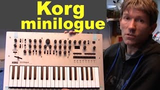 Korg minilogue polyphonic analog synthesizer teardown MF68 [upl. by Neehs]