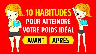 10 Habitudes Simples pour Perdre du Poids Naturellement [upl. by Coridon512]