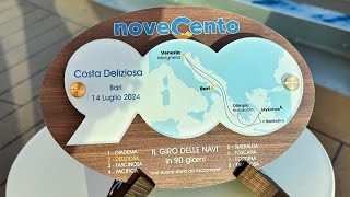 GIRO DELLE NAVI 2024  2° COSTA DELIZIOSA [upl. by Elyad]