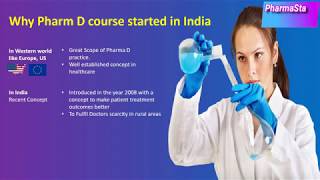 All about Pharm D Course status in India [upl. by Alam]