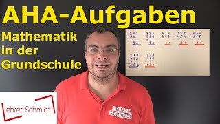 AHAAufgaben  Mathematik  einfach erklärt  Lehrerschmidt [upl. by Landre]