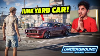 I Bought a CAR From JUNKYARD  Underground Garage 2 [upl. by Zalucki681]