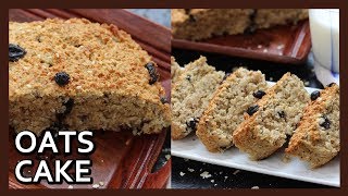 बिना अट्टा मैदा Oil घी Butter का केक बनाये  Oats Cake Recipe  ओट्स केक  Gluten Free Cake [upl. by Thanasi18]