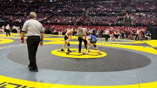 D2 132lbs Canaan Smith Chillicothe vs Aric Criss Louisville [upl. by Nnaasil]