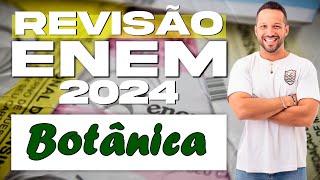 Questão sobre Botânica  Absorção e Transporte de Seiva Bruta ou Inorgânica  Revisão ENEM 2024 [upl. by Evans]