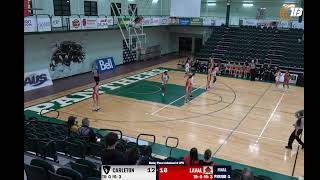 Laval vs Carleton  USports Womens Basketball  Mickey Place Tournament at UPEI [upl. by Worthington]