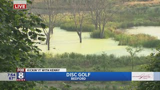 New disc golf course opens in Bedford Reservation [upl. by Vito]