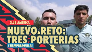 Nuevo RETO  Tres porterías con Mario Osuna Jordan Silva y Emilio Lara [upl. by Etteiram]