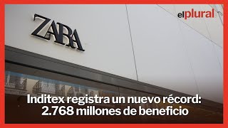 Inditex registra un nuevo récord de beneficio 2768 millones [upl. by Gina]