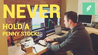 Why You Should NEVER Hold A Penny Stock Overnight  Day Trader Rule 1 [upl. by Eladnyl284]