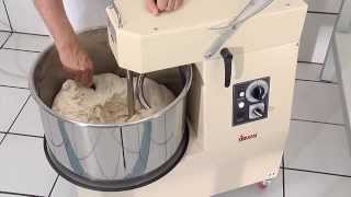 Impastatrice pizza SIRMAN mod Hercules  Dough mixers [upl. by Annatnas]