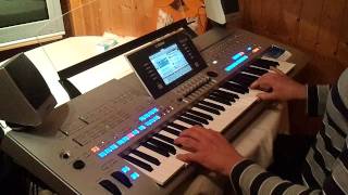 Yamaha Tyros 4  Alpen Schlager [upl. by Yennej504]