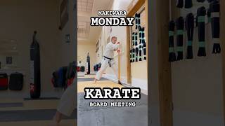 Karate Board Meeting Makiwara Monday [upl. by Dreda]