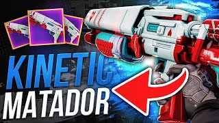 We Got a Craftable Kinetic Matador in Destiny 2 now  Someday [upl. by Hbahsur948]