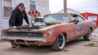 I Supercharged My 1968 Dodge ChargerWill It Survive [upl. by Croydon352]