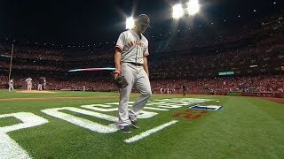 NLCS Gm1 Bumgarner fans seven over 7 23 scoreless [upl. by Dodwell]