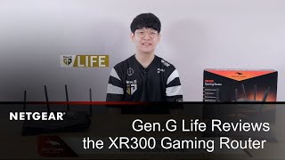 GenG Life Reviews the Nighthawk Pro Gaming XR300 WiFi Router  NETGEAR [upl. by Milah]