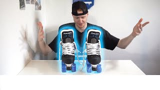 Bauer Custom Roller Skates Bauer XLP Review [upl. by Nevaed]