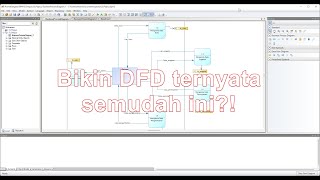 Tutorial Mudah Membuat DFD dengan Sybase PowerDesigner [upl. by Ping]