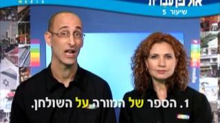 Ulpan hebrew Lesson 05 [upl. by Fitz]