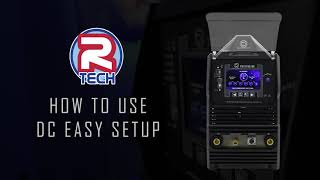 RTech Advanced ACDC TIG  How To Use DC Easy Setup [upl. by Ecinaej506]